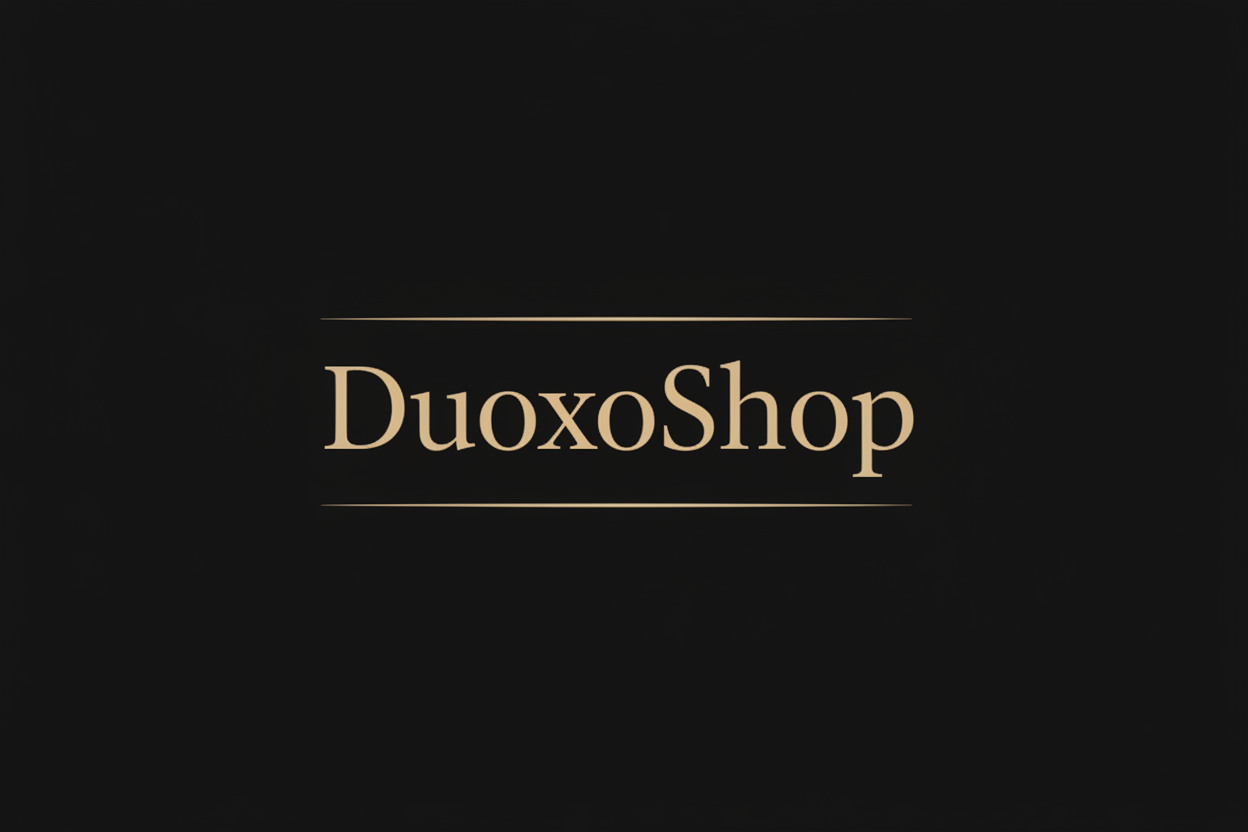 Banner minimalista lujoso DuoxoShop